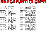 MARCAPUNTI CLOVER